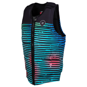 RONIX Men's Party Bright Stripes CE Approved Impact Vest - Ronix