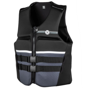 RONIX Men's Covert Black/Charcoal/White CGA Life Vest - Ronix