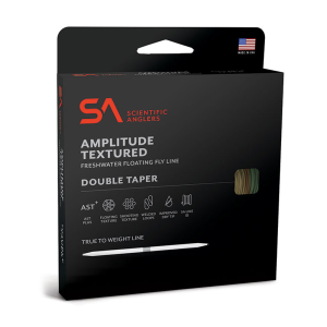 SCIENTIFIC ANGLERS Amplitude Textured Double Taper Mist Green/Leather/Buckskin Fly Line - Scientific Anglers