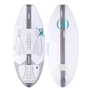 RONIX Flyweight Pro Skimmer Glacier White/Carbon/Aqua Wakesurf - Ronix