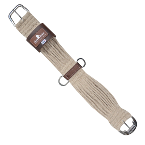 CLASSIC EQUINE 100% Mohair 31 Strand Straight Natural Cinch (CSC100N31) - Classic Equine