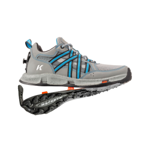 KORKERS Women's All Axis Storm Grey/Blue Shoes with TrailTrac Soles (OS3501BE) - Korkers