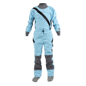 KOKATAT Womens Swift Entry Hydrus 3.0 With Dropseat And Socks Rain Dry Suit (DSWHSEDRA) - Kokatat