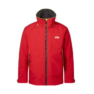 GILL Men's OS3 Red Coastal Jacket - Gill