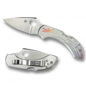 SPYDERCO 2.313in Dragonfly Folding Knife (C28PT)