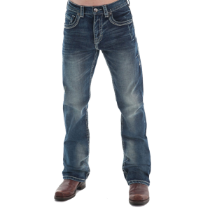 B.TUFF Men's Torque Dark Wash Jeans (B01-MTRQUL-DWH) - B.Tuff