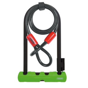 ABUS Ultra 410 U-Lock with Cobra Cable (34590) - Abus