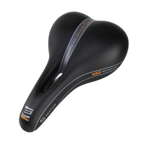 SERFAS E-Gel Hybrid Saddle with Cutout and Waterproof Soflex Cover (EG-8240C) - Serfas