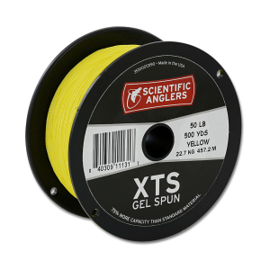 SCIENTIFIC ANGLERS XTS Gel Spun Polyethylene Yellow Fly Line Backing - Scientific Anglers