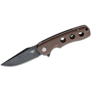 BESTECH KNIVES Arctic 3.54in D2 Blade Liner Lock G10 Folding Knife (BG33B) - Bestech Knives