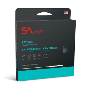 SCIENTIFIC ANGLERS Sonar Saltwater Intermediate Ocean Blue and Clear Fly Line - Scientific Anglers
