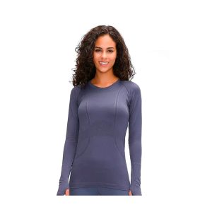 BLACK STALLION Women's Long Sleeve Tech Top (TechTopLS) - Black Stallion