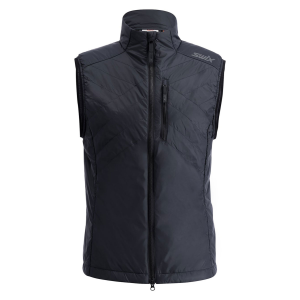 SWIX Men's Pace Black Insulated Vest (10055-23-10000) - Swix