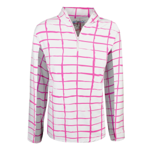 IBKUL Cordova Long Sleeve Mock Neck Top (10495) - Ibkul