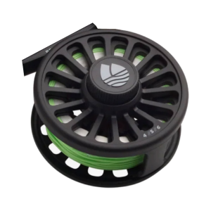 REDINGTON Crosswater IV 4/5/6 Black Pre-Spooled Reel With 5wt Line (5-5515R45601SP) - Redington