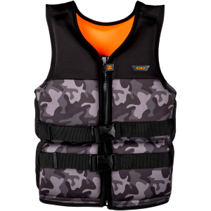 RONIX Boy's Neptune Capella 3.0 Black Junior US/CA CGA Life Vest (244142) - Ronix