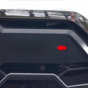 QAA 3-Piece Stainless Steel "TRD" Front Grille Letter Inserts Fits 2022-2024 Toyota Tundra TRD (SGR72148) - Qaa