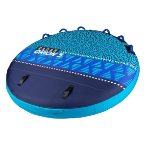 RADAR Orion 3 Marshmallow Top True Blue 3 Person Towable Tube (227035) - Radar