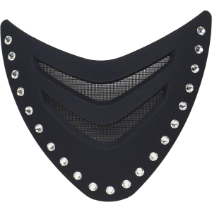 ONE K Crystal CCS Black Matte White Front Shield (471247BKMWTONE) - One K