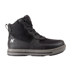 KORKERS Stealth Sneaker With Fixed Kling-On Rock Soles Black Boots (FB9200) - Korkers