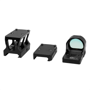 GRITR Caracara 3.0 MOA Single Red Dot Reticle Reflex Sight - Mounting Options