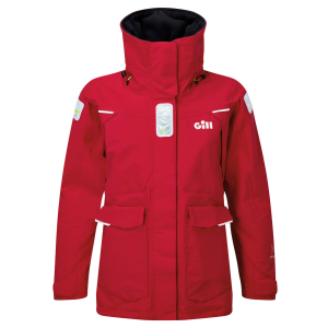 GILL Women's OS2 Red Offshore Jacket (OS25JWRED01) - Gill