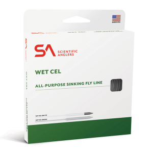 SCIENTIFIC ANGLERS Wet Cell General Purpose Intermediate Clear Sinking Fly Line (1122) - Scientific Anglers