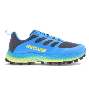 INOV-8 Men's MudTalon Dark Gray/Blue/Yellow Running Shoes (001144-DGBLYW-P-001) - Inov-8