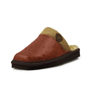 ARIAT Men's Silversmith Ostrich Square Toe Exotic Slippers (AR4423) - Ariat