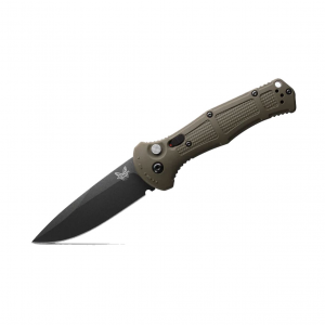 BENCHMADE Claymore Drop Point Ranger Green Automatic Folding Knife (9070BK-1)