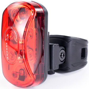 SERFAS 4-LED Safety Battery Tail Light (TL-411) - Serfas
