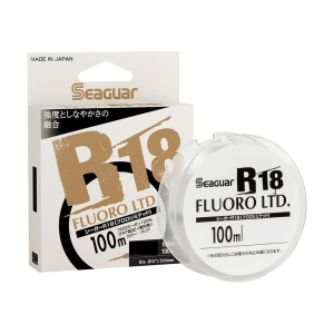 SEAGUAR JDM R18 Fluoro Ltd Fluorocarbon Braided Fishing Line Shock Leader