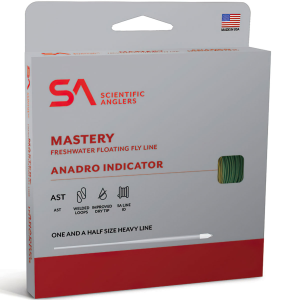 SCIENTIFIC ANGLERS Mastery Anadro Indicator Green / Yellow Fly Line - Scientific Anglers
