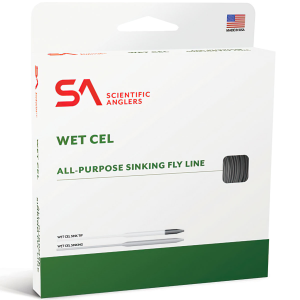 SCIENTIFIC ANGLERS Wet Cel Type II General Purpose Brown Sinking Lines - Scientific Anglers