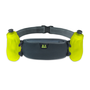 AMPHIPOD RunLite 10K 2 Steel 21oz Bottle Hydration Belt (10002-10K) - Amphipod