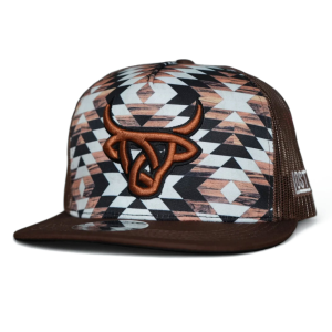 LOST CALF Rustic Brown Flat Cap (LCF00136) - Lost Calf