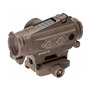 SIG SAUER Romeo4T 1x20mm Flat Dark Eath 2 MOA Ballistic Circle Red Dot Sight (SOR43131)