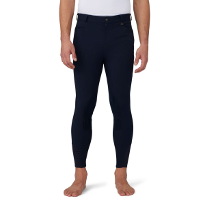 OVATION Mens EuroWeave DX Suede Knee Patch Breeches (464416) - Ovation