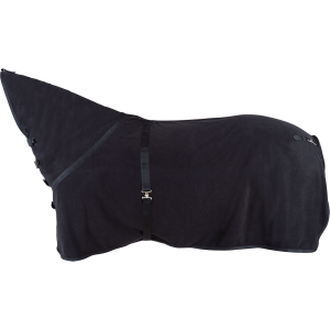 CLASSIC EQUINE Premium Polar Fleece Cooler Black Horse Blanket (CEPFCBK) - Classic Equine