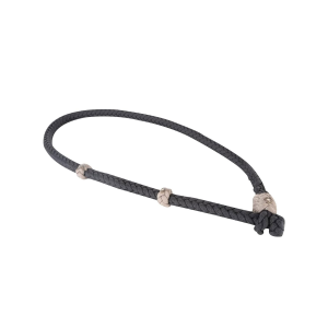 RATTLER Black/Tan Square Braided Neck Rope (CRNRSQBKTN) - Rattler