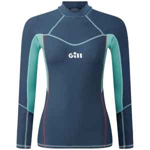 GILL Women's Pro Rash Guard Vest Ocean Long Sleeve Top (5020WO) - Gill