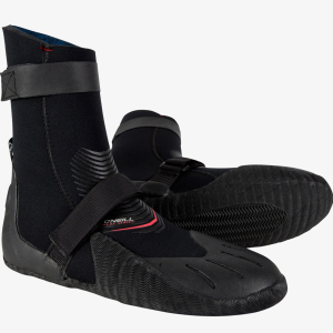 O'NEILL Heat 7mm Round-Toe Black Booties (4790) - O'neill