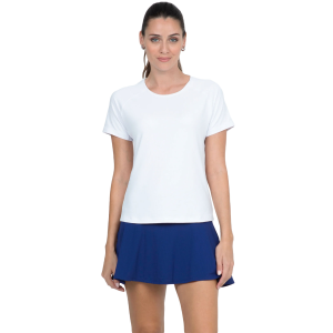 IBKUL Women's Solid Short Sleeve Crew Neck (85000) - Ibkul