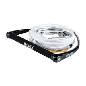 RONIX Combo 2.0 Hide Grip Wakeboard Handle with 65ft 4-Section PE Rope - Ronix