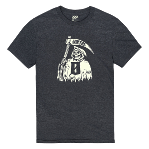 VIKTOS Men's Glow Reaper Charcoal Heather Tee (18600) - Viktos