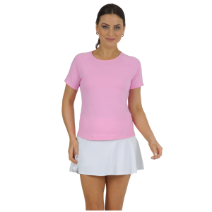 IBKUL Women's Solid Short Sleeve Crew Neck (85000) - Ibkul