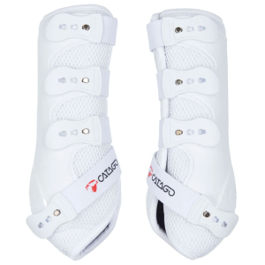 CATAGO FIR-Tech White Dressage Boots (471035WHT) - Catago