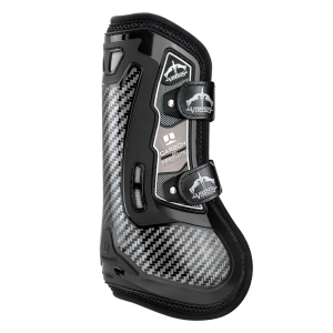 VEREDUS Carbon Gel Absolute Velcro Straps Black Front Boots (VERE-472011BLK) - Veredus