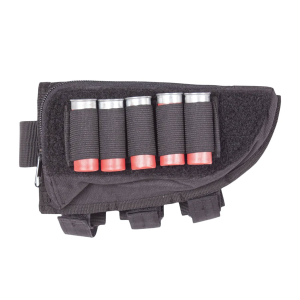 FOX OUTDOOR Black Right Shotgun Butt Stock Cheek Rest (55-581) - Fox Outdoor