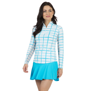 IBKUL Cordova Long Sleeve Mock Neck Top (10495) - Ibkul